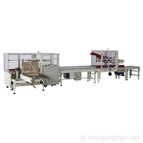 Brother Automatic Carton Box Erector Bottom Sceller Carton